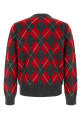 Embroidered wool cardigan AMI (HKC400KN0202)