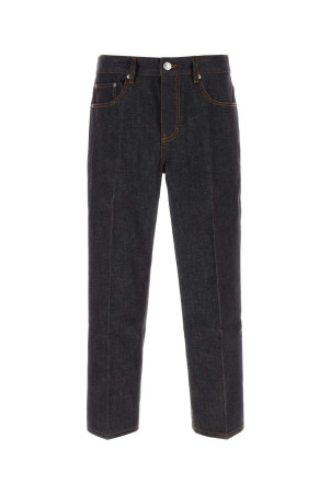 Blue denim jeans AMI (HTR921DE0129)