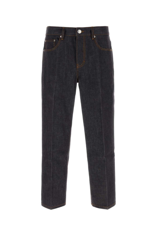 Blue denim jeans AMI (HTR921DE0129)