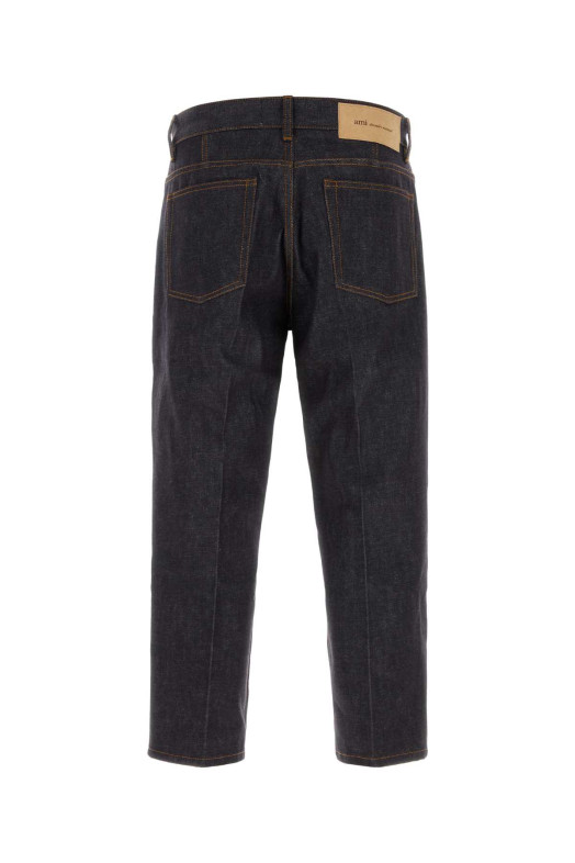 Blue denim jeans AMI (HTR921DE0129)