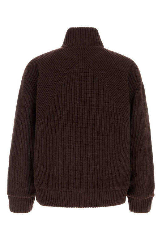 Шоколадная вязаная куртка-свитер Banley от CARHARTT WIP (I033902)