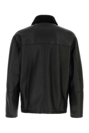 Black shearling jacket JIL SANDER (J22SW0130J07238)