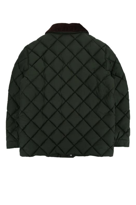 Короткая парка FRUZAN, серая, MONCLER JR (L29541A0007353A5E)