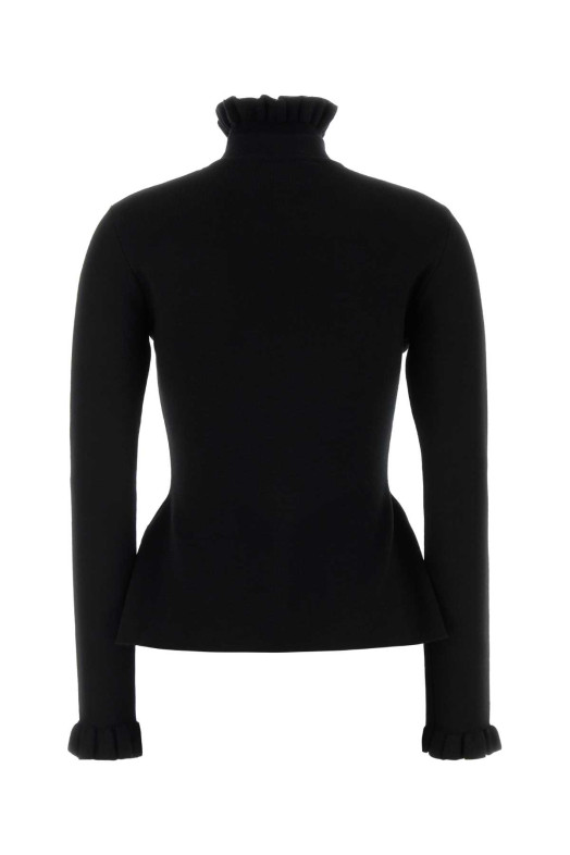 Черный шерстяной свитер BLUMARINE (NF6086MA3134M232A)