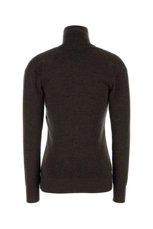 Brown wool cardigan LEMAIRE (PO0047LK1070)