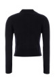 Midnight blue wool cardigan MAISON KITSUNE (PW00506KT1006)