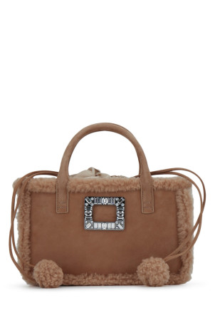VIV' SKATE SHEARLING TOP HANDLE ROGER VIVIER (RBWAOZA3200UPV)