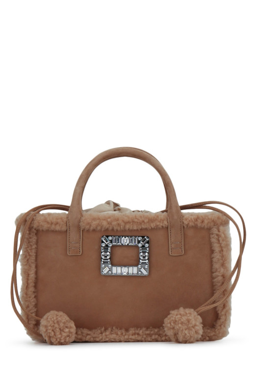 VIV' SKATE SHEARLING TOP HANDLE ROGER VIVIER (RBWAOZA3200UPV)