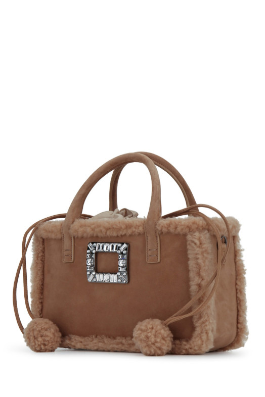 VIV' SKATE SHEARLING TOP HANDLE ROGER VIVIER (RBWAOZA3200UPV)