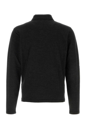 Slate wool polo shirt LEMAIRE (TS0031LK1072)