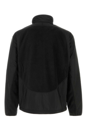 Black pile and Re-Nylon sweatshirt Black PRADA (UJL54DSOOO6381)