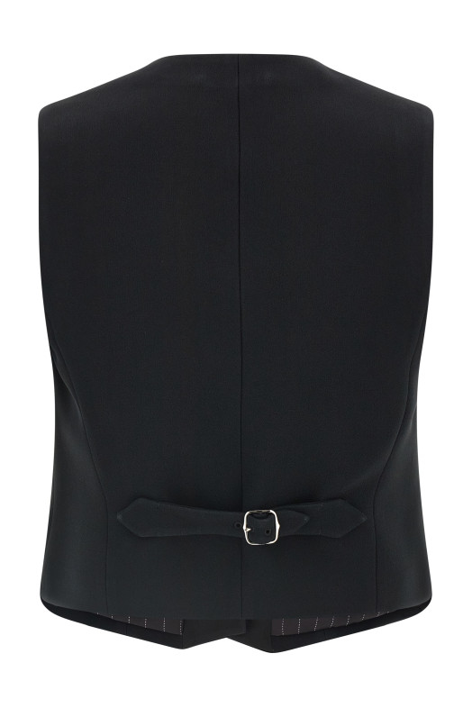 Tuxedo vest Black