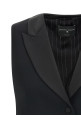 Tuxedo vest Black
