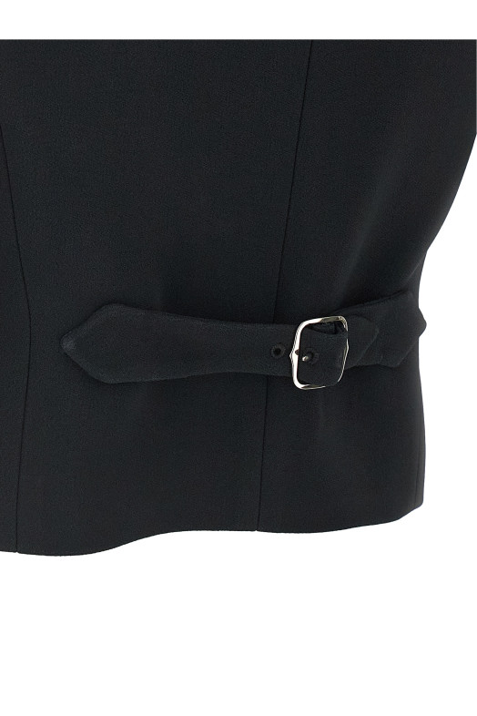 Tuxedo vest Black