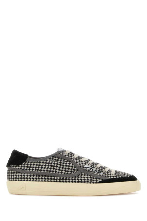 Printed fabric and suede Windscape sneakers AUTRY (SCLMXB01)
