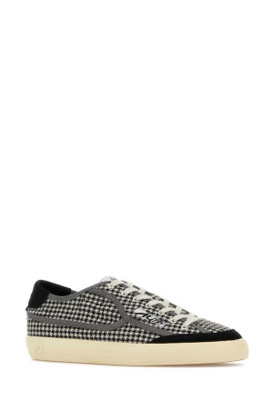 Printed fabric and suede Windscape sneakers AUTRY (SCLMXB01)