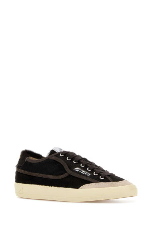 Dark brown calf hair Windscape sneakers AUTRY (SCLWJP04)