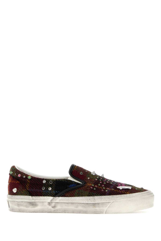 Слипоны VANS LX Classic из твида с вышивкой (VN000E96)