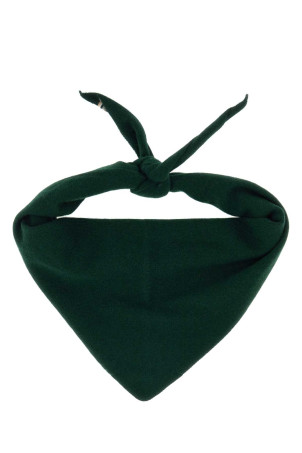 Bottle green stretch cashmere NÂ°35 bandana Green EXTREME CASHMERE (03518001TU10)
