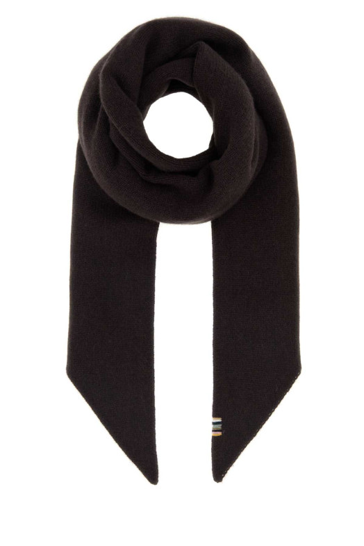 Темно-коричневый кашемировый шарф № 201 EXTREME CASHMERE (20107401TU10)