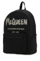 Рюкзак «Metropolitan» из чёрной ткани от ALEXANDER MCQUEEN (6464571AABW)