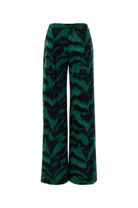 Брюки Malia из трикотажа с принтом от DIANE von FURSTENBERG (P025DPALBNMDJY)