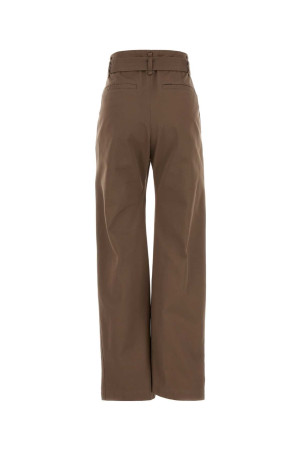 Mud gabardine palazzo pant LEMAIRE (PA1317LF1620)