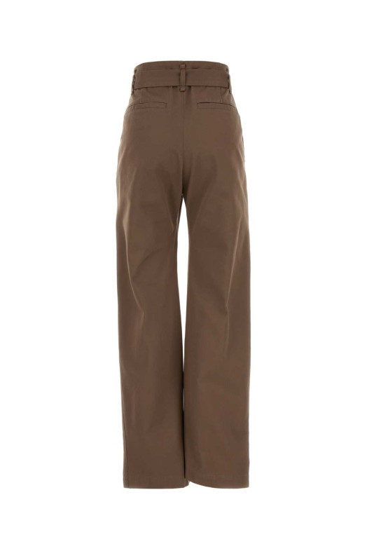 Mud gabardine palazzo pant LEMAIRE (PA1317LF1620)