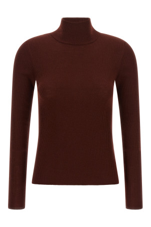 'Cavallo' turtleneck sweater Bordeaux