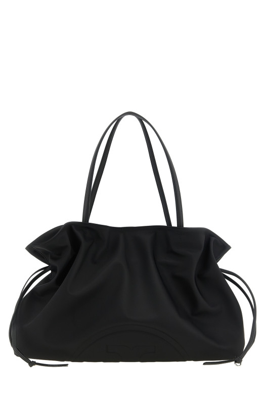 'Ella Drawstring' shoulder bag Black