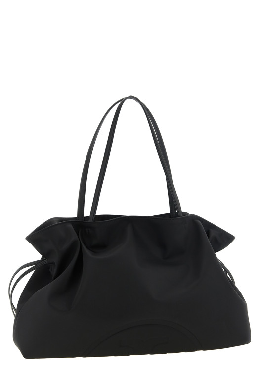 'Ella Drawstring' shoulder bag Black