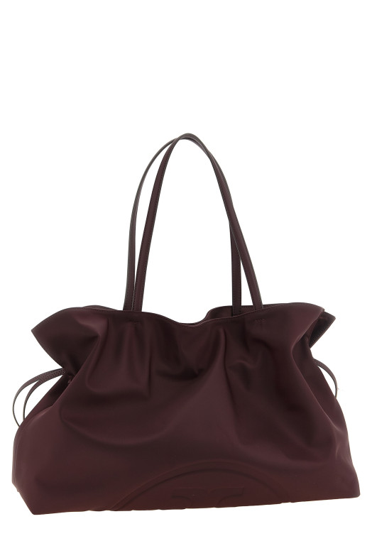 'Ella Nylon Drawstring' bag Bordeaux