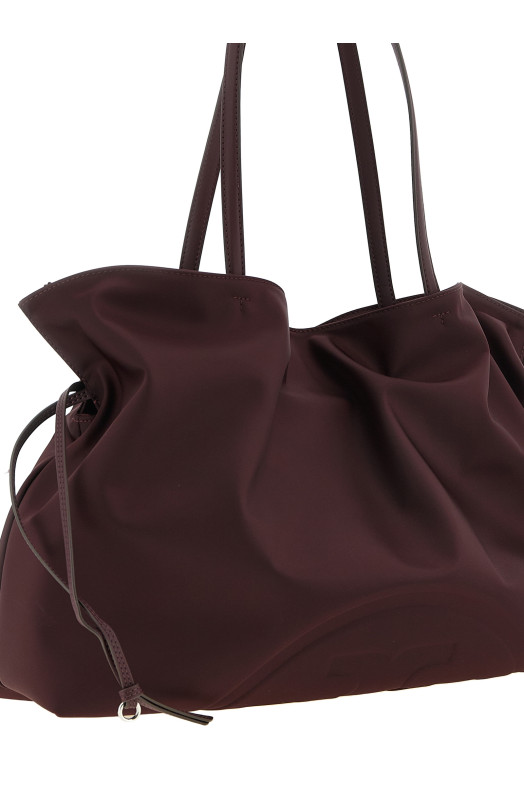 'Ella Nylon Drawstring' bag Bordeaux