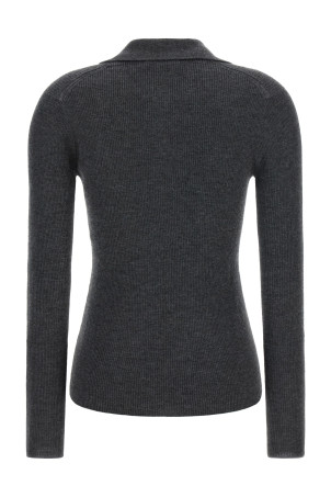 'Angel' polo shirt Gray