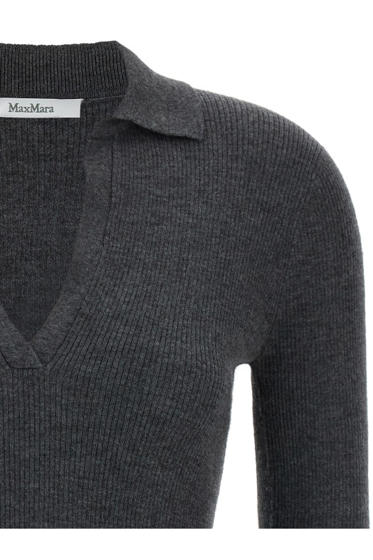 'Angel' polo shirt Gray