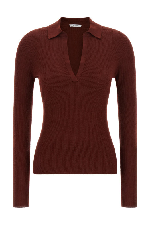 'Angel' polo shirt Bordeaux