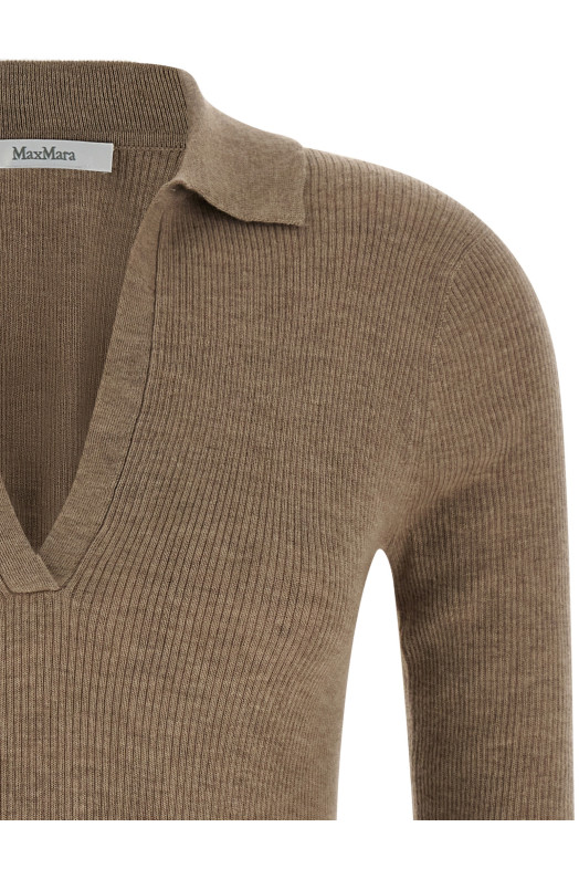 'Angel' polo shirt Beige