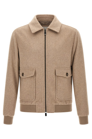 Wool jacket Beige