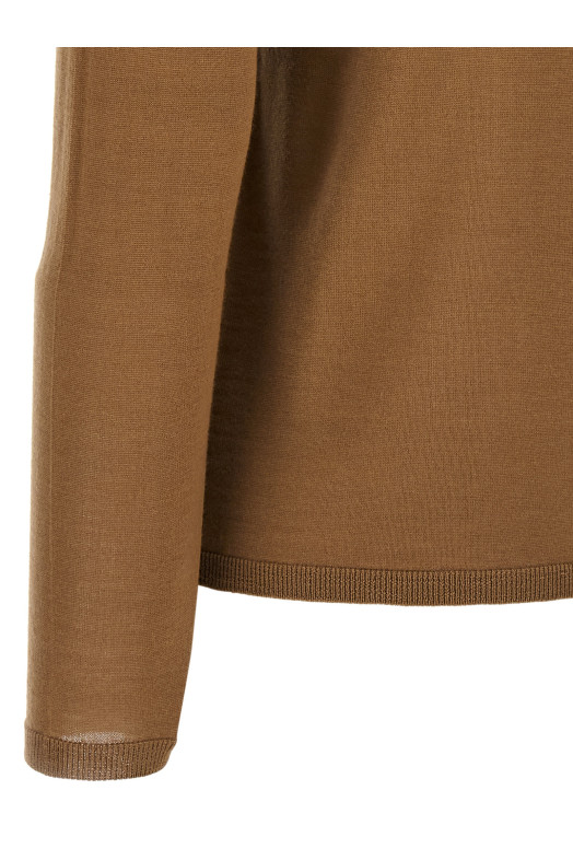 'Saluto' turtleneck sweater Beige