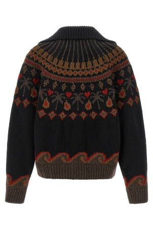 'Sweet Winter' cardigan Multicolor