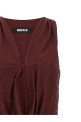 Halterneck maxi dress Bordeaux