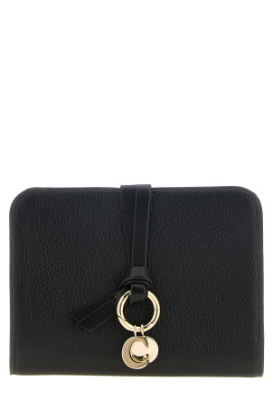 'Alphabet' bifold wallet Black