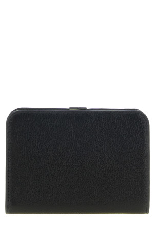 'Alphabet' bifold wallet Black