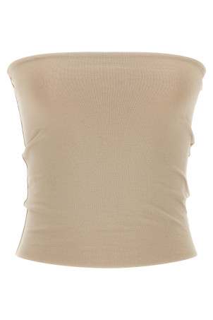 'Whispering Bloom Embroidery' sweater Beige