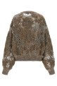 'Whispering Bloom Embroidery' sweater Beige