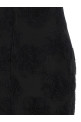 'Flower Mesh Flounce' dress Black
