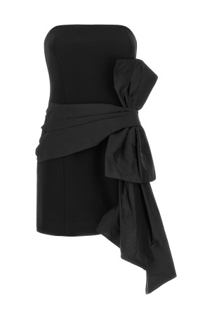 'Bustier Bow' dress Black