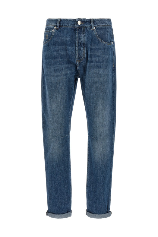 'Leisure Fit' Denim jeans Blue