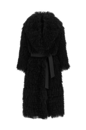 'Julia R' coat Black