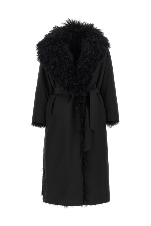 'Julia R' coat Black